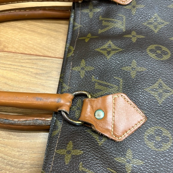 Louis Vuitton LV Monogram Sac Plat Vintage French Company Paper Tag - Picture 8 of 16